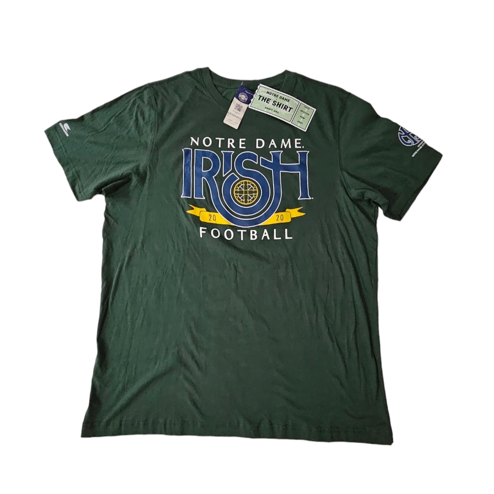 Notre Dame Fighting Irish Football 2020 Unshakable Spirit T-Shirt Men XL 2XL NWT